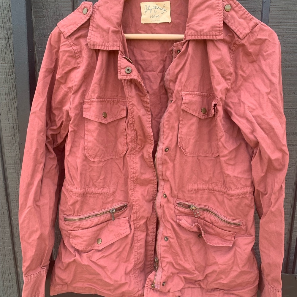 Lily Aldridge jacket